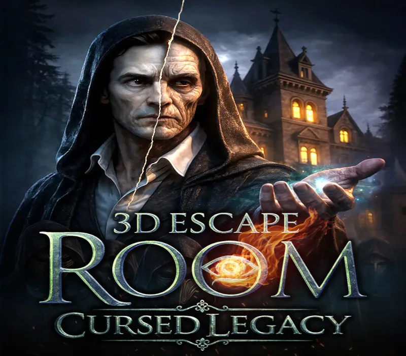 3D Escape Room: Cursed Legacy - Steam Key (Aktivierungscode)