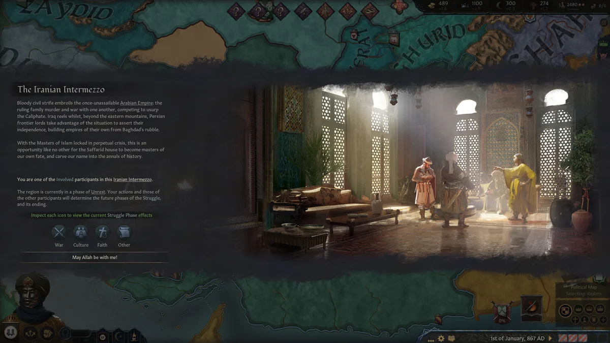 Crusader Kings III - Legacy of Persia - Steam DLC (Activation Code) — Bild 2