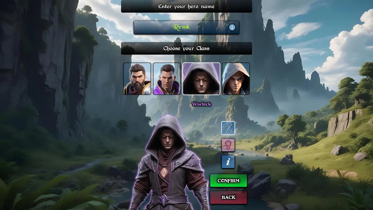 Azmar Quest - Text & Turn RPG - Steam Key (Aktivierungscode) — Bild 2