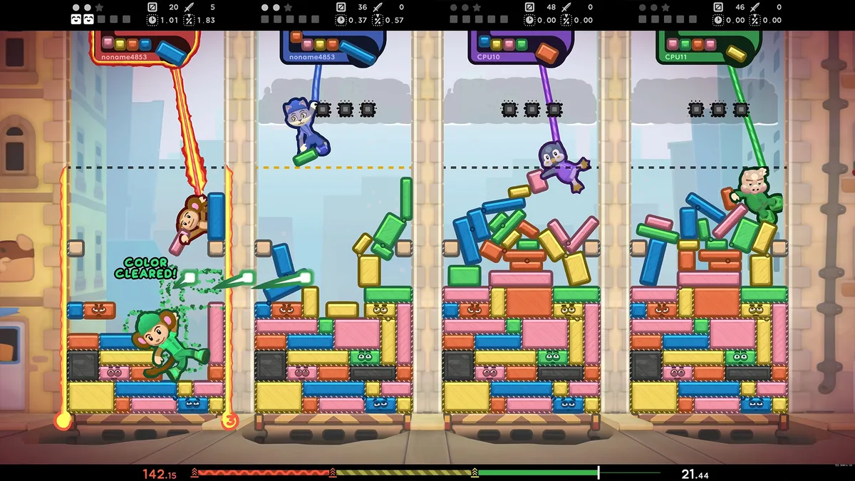 TopplePOP: Bungee Blockbusters - Steam Key (Aktivierungscode) — Bild 2