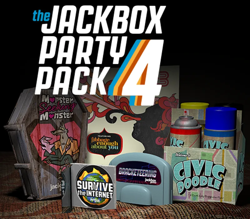 The Jackbox Party Pack 4 - Steam Key (Aktivierungscode)