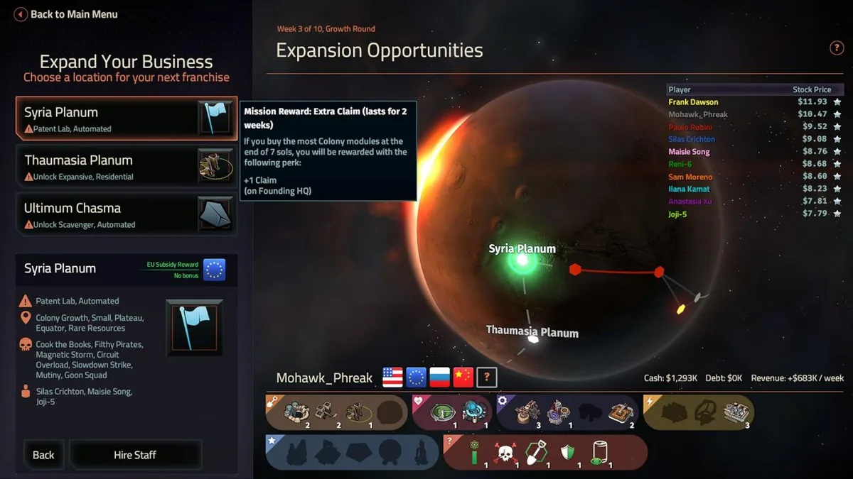 Offworld Trading Company - The Patron and the - Steam DLC (Activation Code) — Bild 2