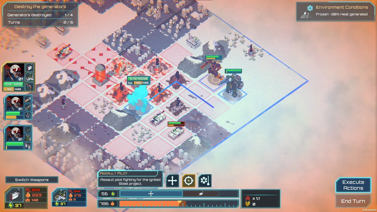 Ignited Steel: Mech Tactics - Steam Key (Activation Code) — Bild 2